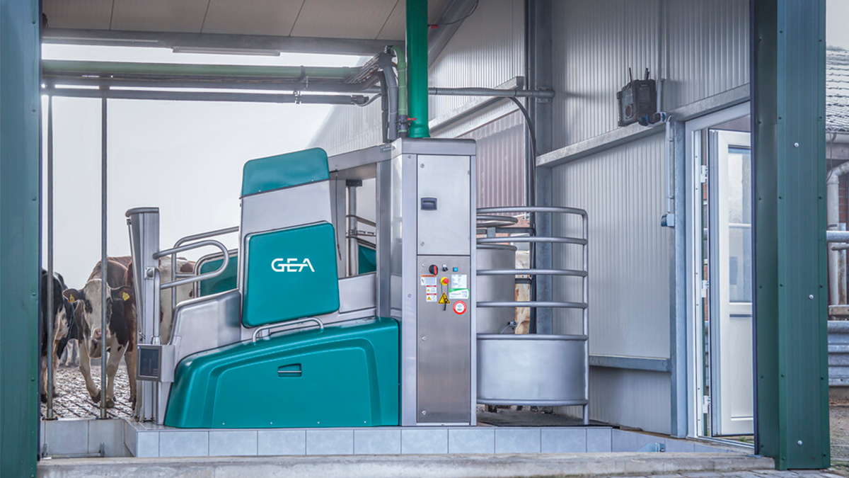 Robot de ordeño GEA